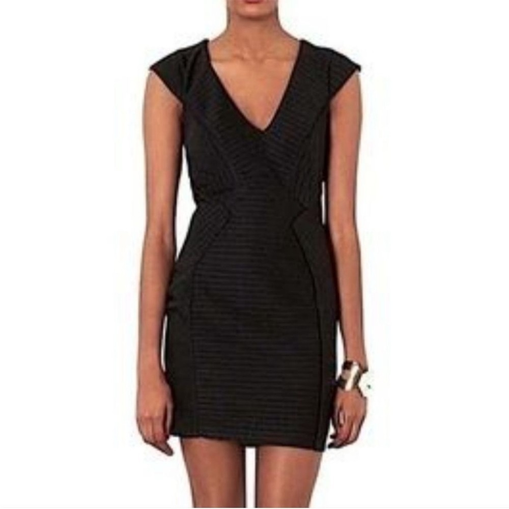 🖤 TopShop Black Patterned Dress